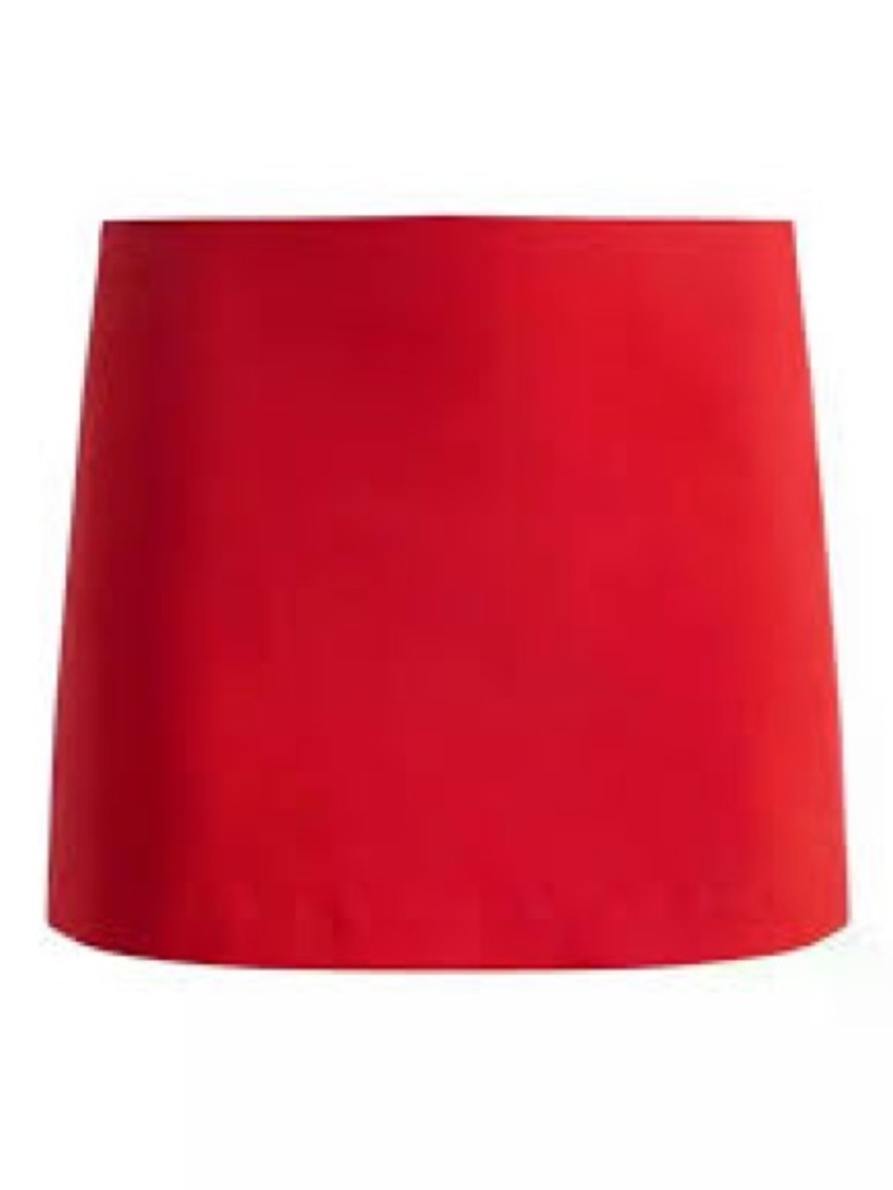 Alice + Olivia Red Mini Skirt - Clean A-Line